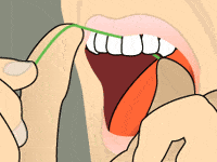 flossing